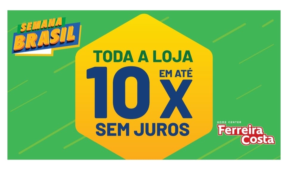 Home Center Ferreira Costa adere ao "Black Friday" da Semana Brasil