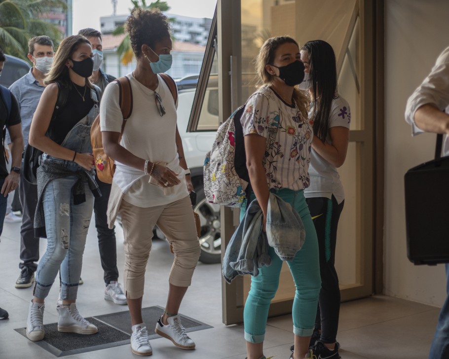 Seleção Feminina de Futebol do Brasil já está em João Pessoa para amistosos contra a Argentina