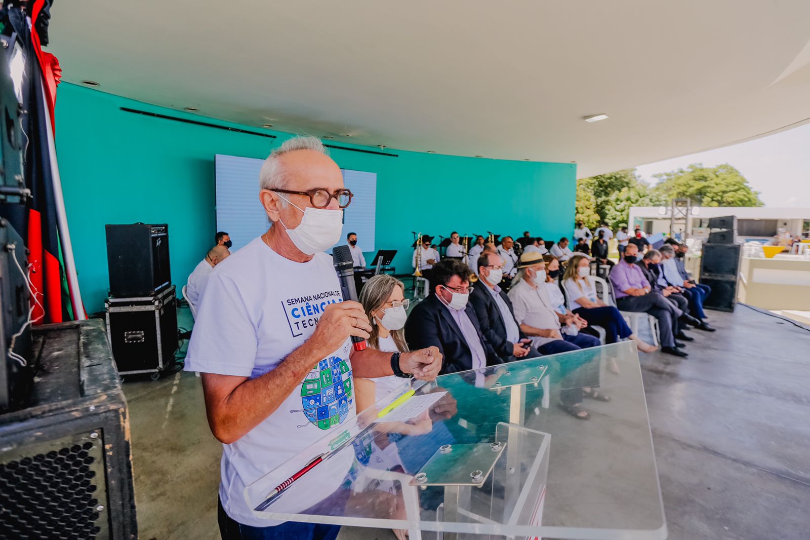 Cícero participa da abertura presencial da Semana Nacional de Ciência e Tecnologia em João Pessoa