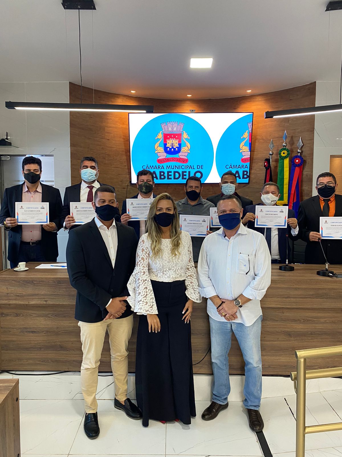 Escola do Legislativo da Câmara de Cabedelo encerra curso de oratória para capacitação de vereadores