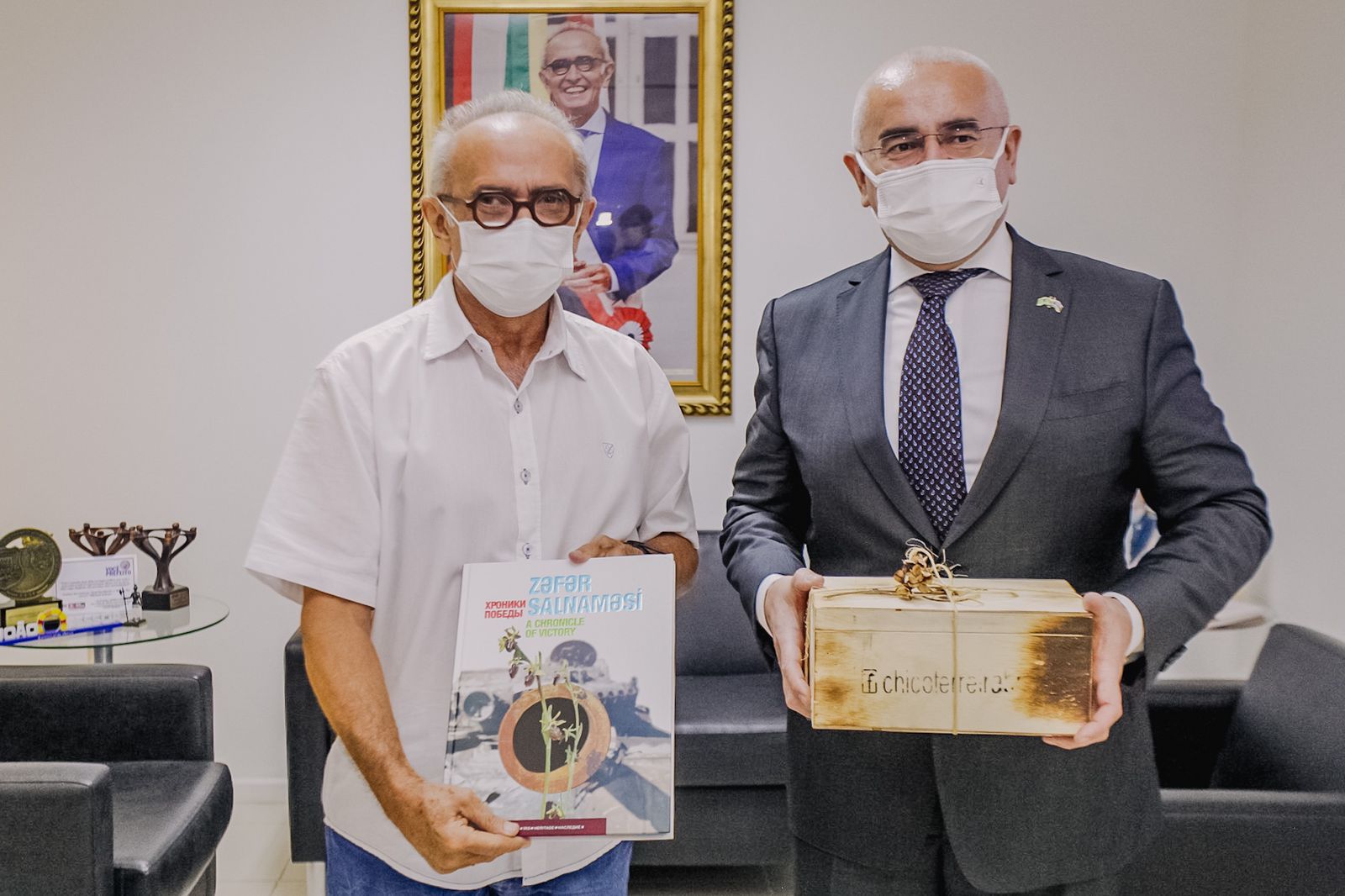 Prefeito Cícero discute com embaixador do Azerbaijão parcerias com a prefeitura de João Pessoa