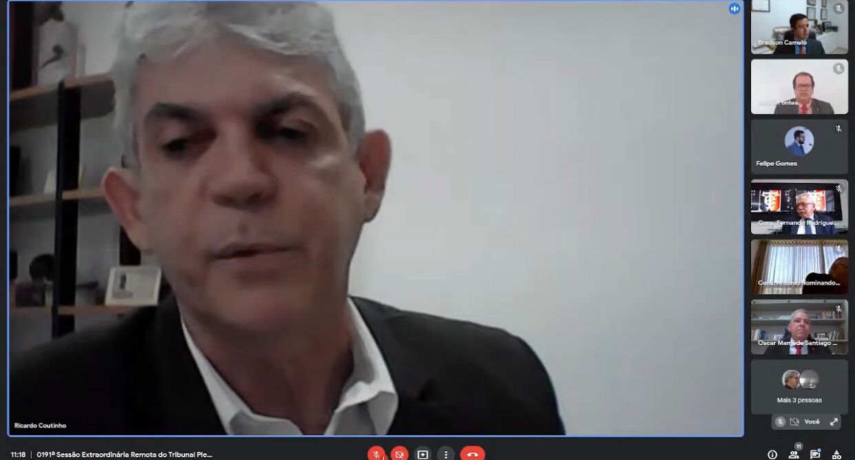 Ministro do STJ nega pedido do ex-governador Ricardo Coutinho e mantém processos da Calvário na Justiça Comum da Paraíba