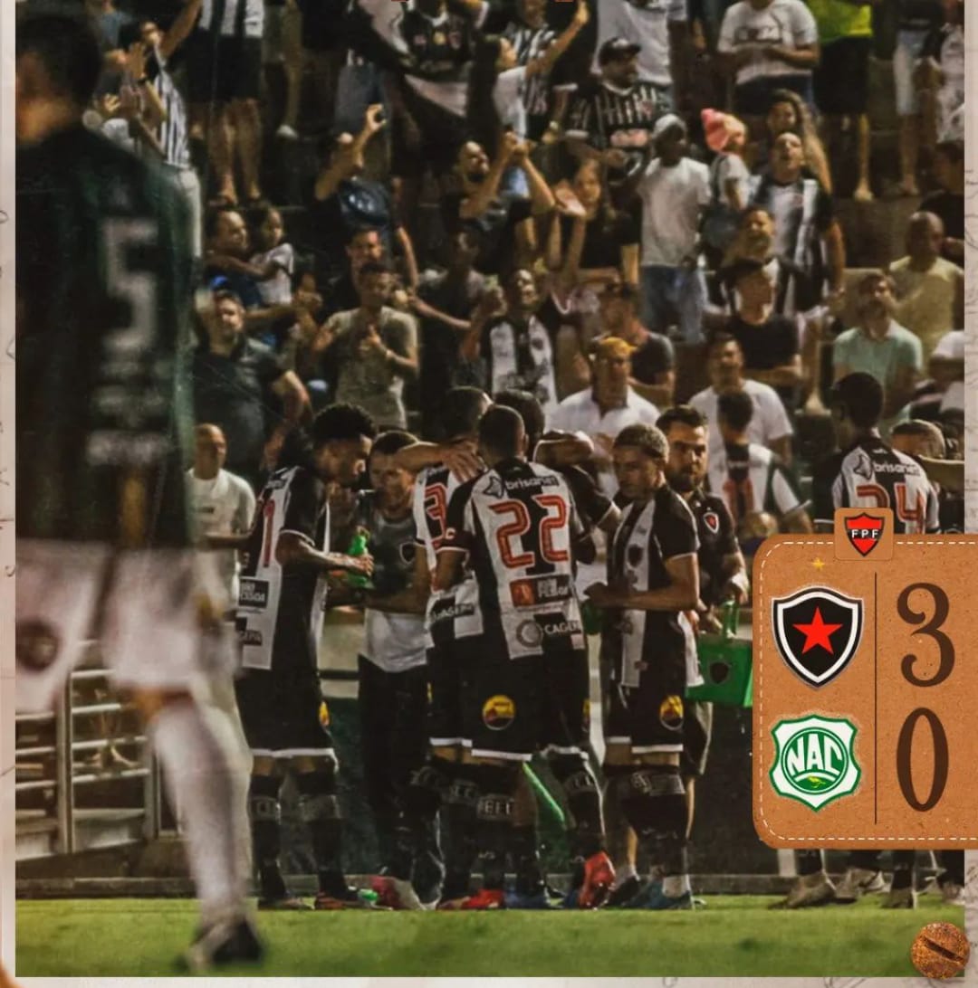 Botafogo-PB elimina o Nacional de Patos, garante vaga na decisão do Paraibano 2022 e participação na Copa do Brasil em 2023