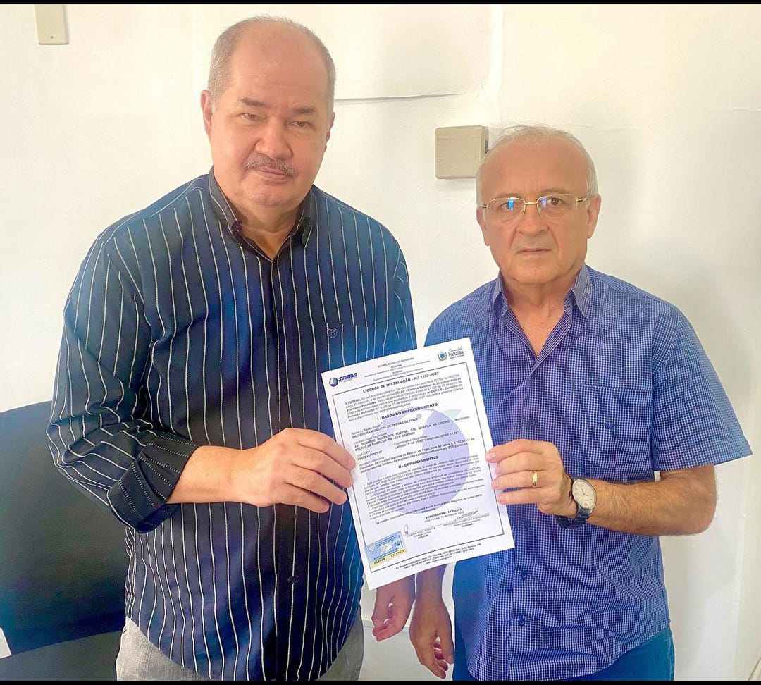 Deputado Branco Mendes comemora liberação da licença ambiental pela Sudema para construção de hospital em Pedras de Fogo