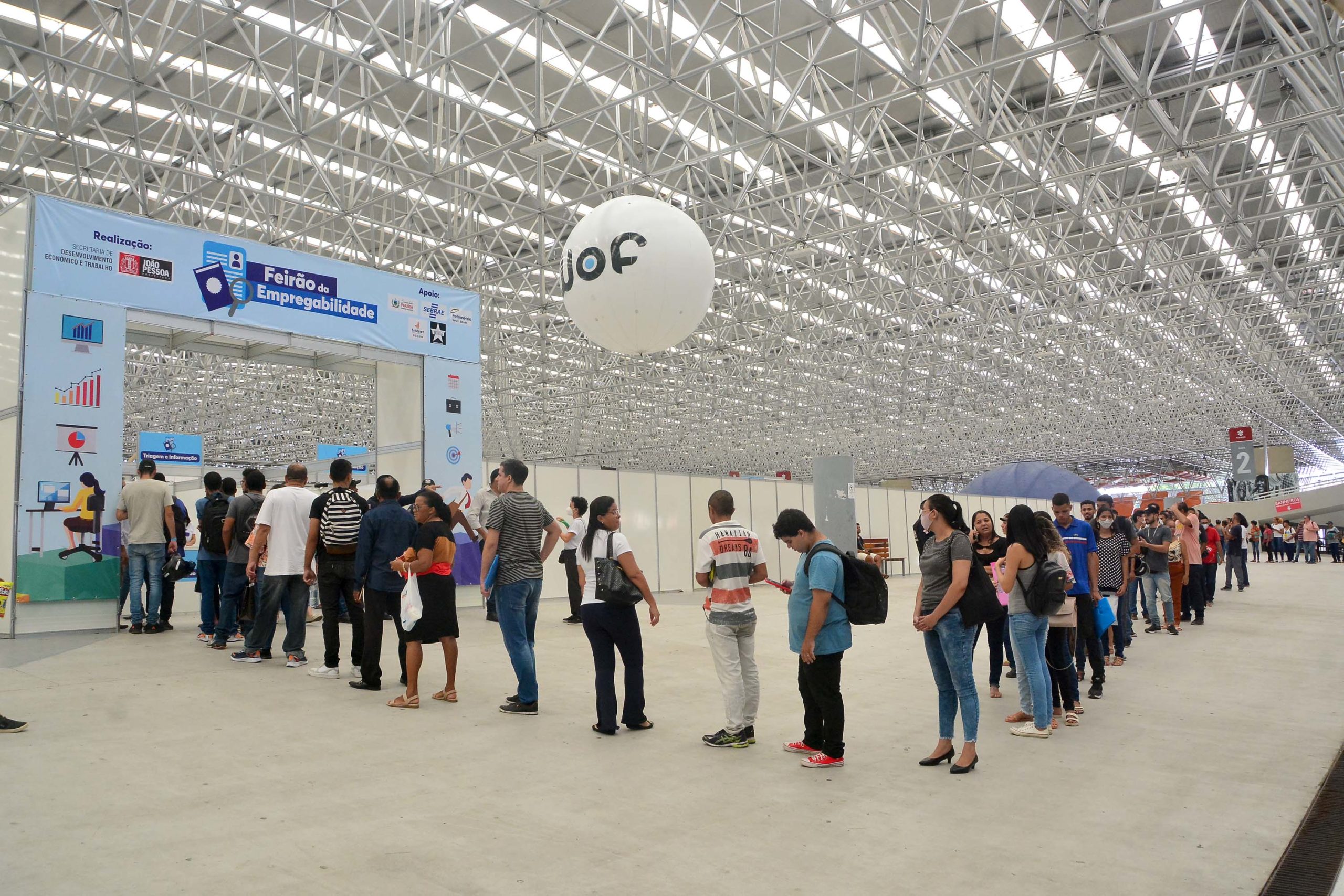 Para atender a grande procura, Prefeitura de João Pessoa prorroga atendimento do "Feirão da Empregabilidade" até esta quinta-feira