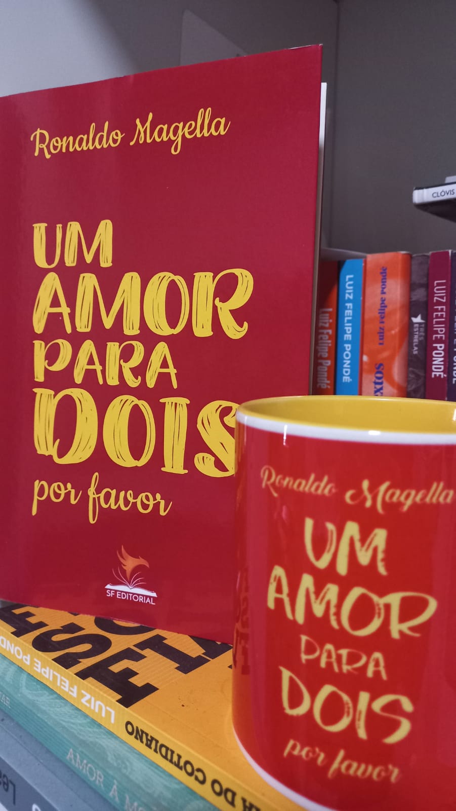 Um amor para dois, jornalista e escritor Ronaldo Magella lança sexto livro de crônicas nesta sexta-feira