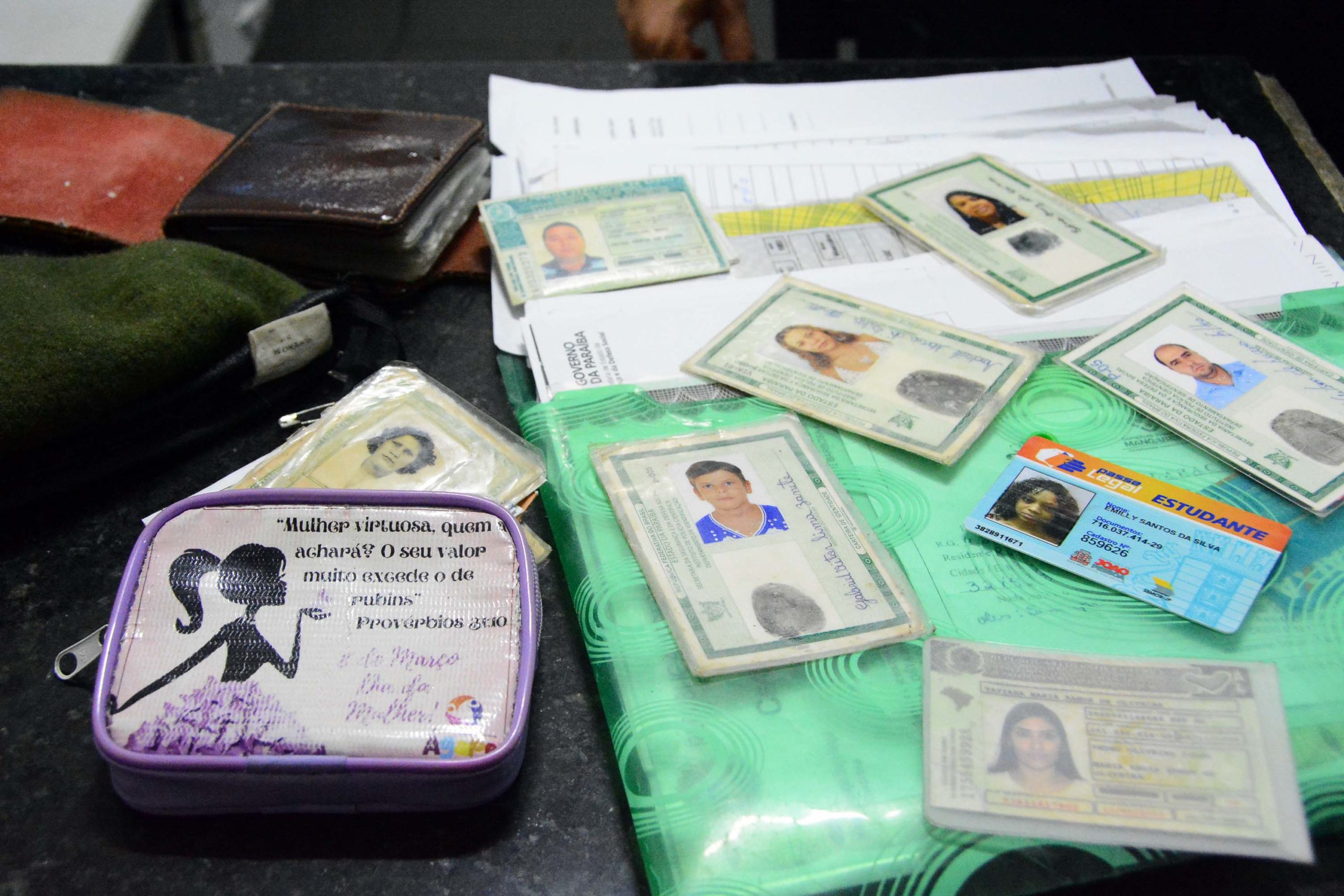 Encontrados  Guarda Civil Metropolitana de João Pessoa  dispõe de serviço de documentos achados e perdidos