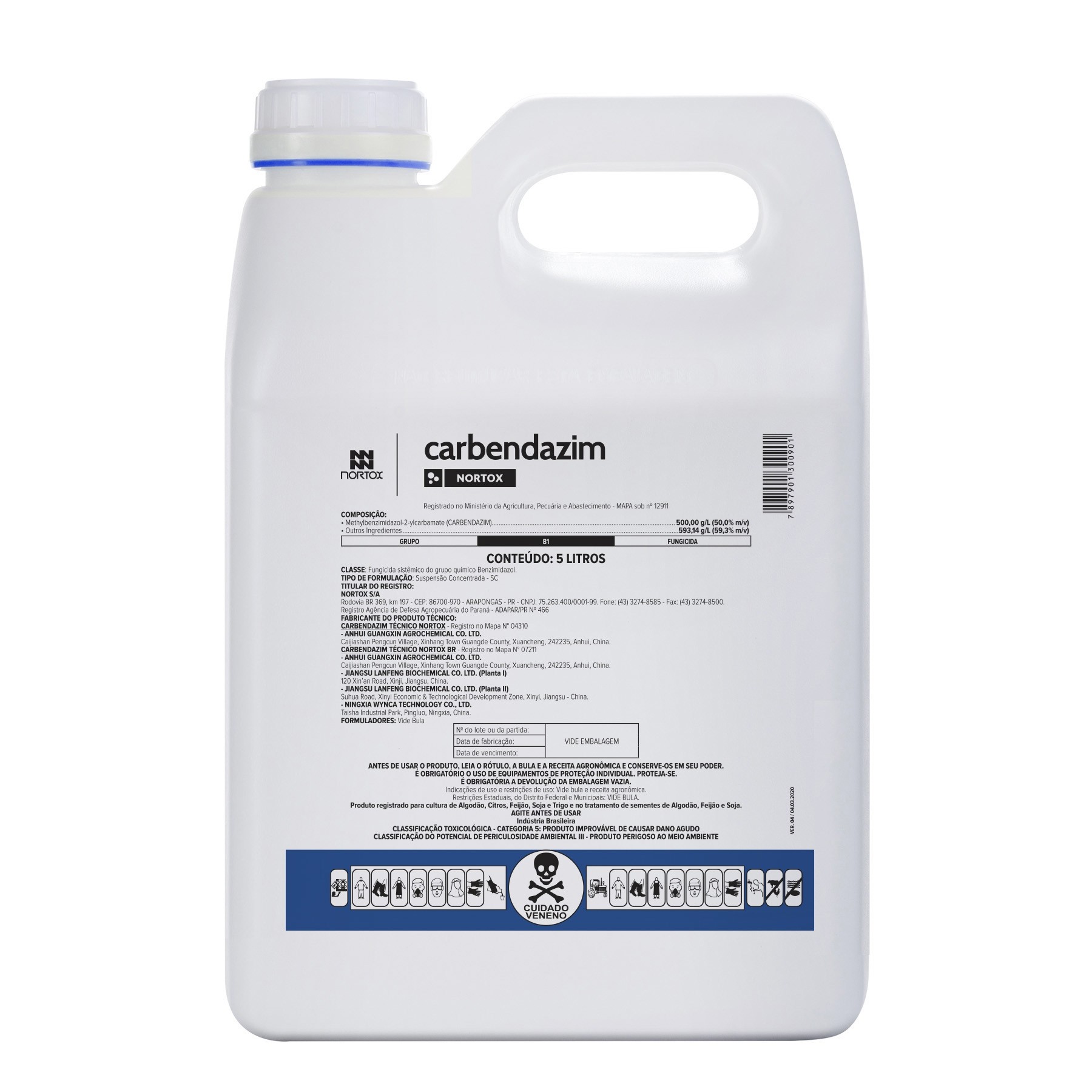 Agrotóxico, Anvisa suspende uso do Carbendazin até conclusão de processo que definiu reavaliação definitiva do produto