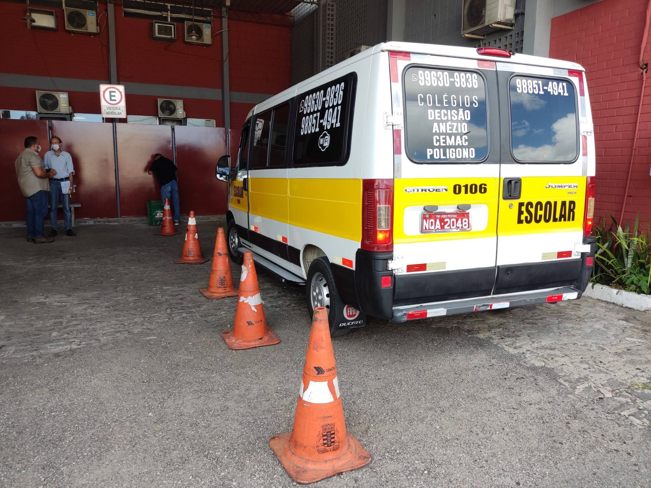 Semob inicia vistoria nos transportes escolares de João Pessoa nesta segunda-feira