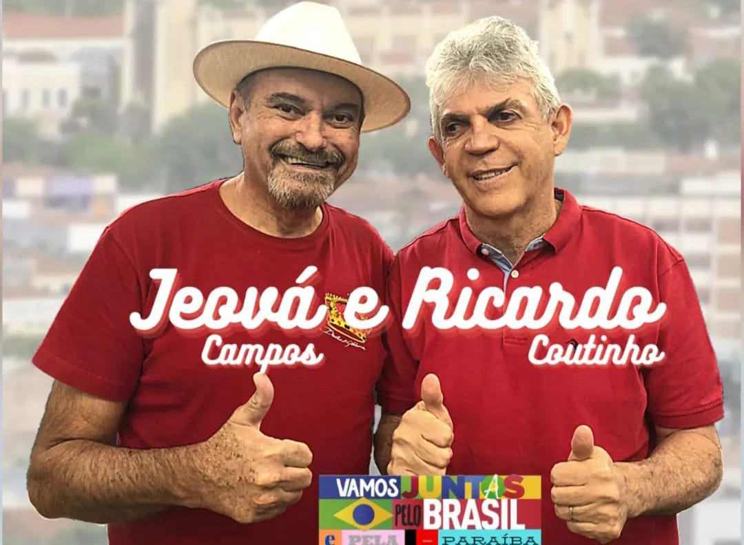 Candidato a 1º suplente, Jeová Campos afirma que Ricardo Coutinho é um dos quadros mais qualificados da política paraibana