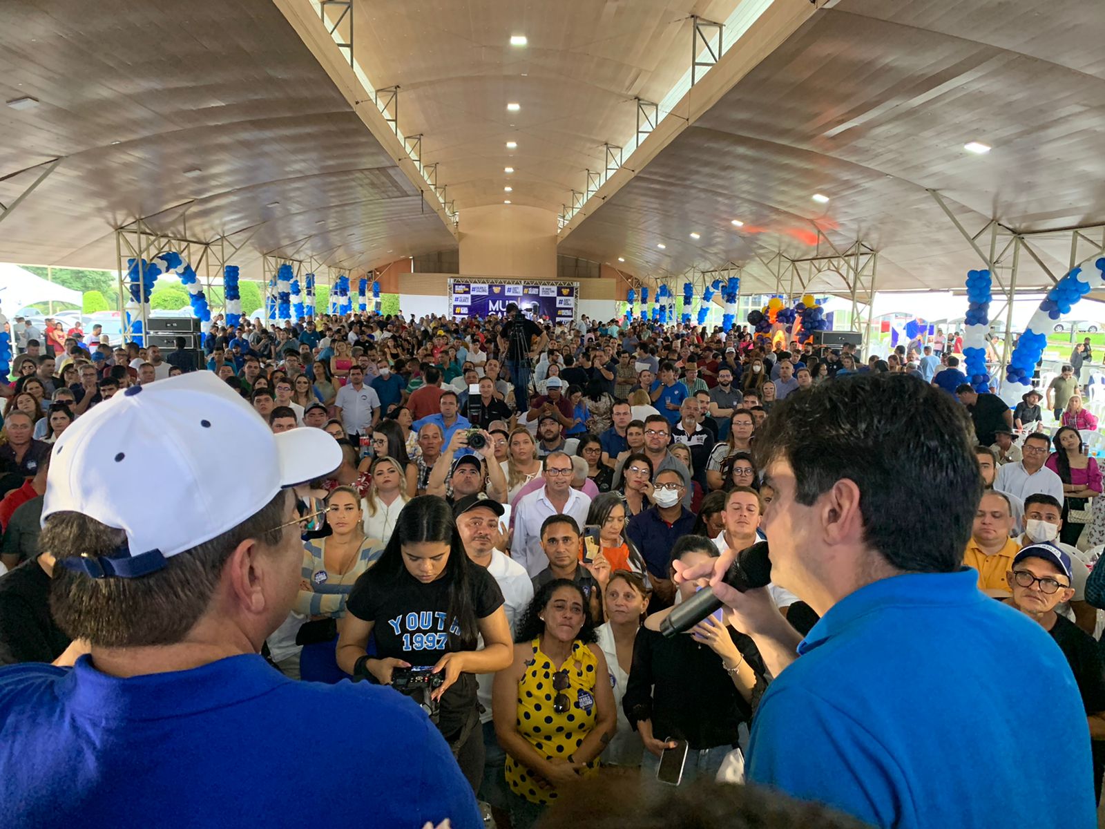 Festão, Murilo Galdino lança pré-candidatura a federal e reúne lideranças políticas de mais de 100 municípios paraibanos em CG