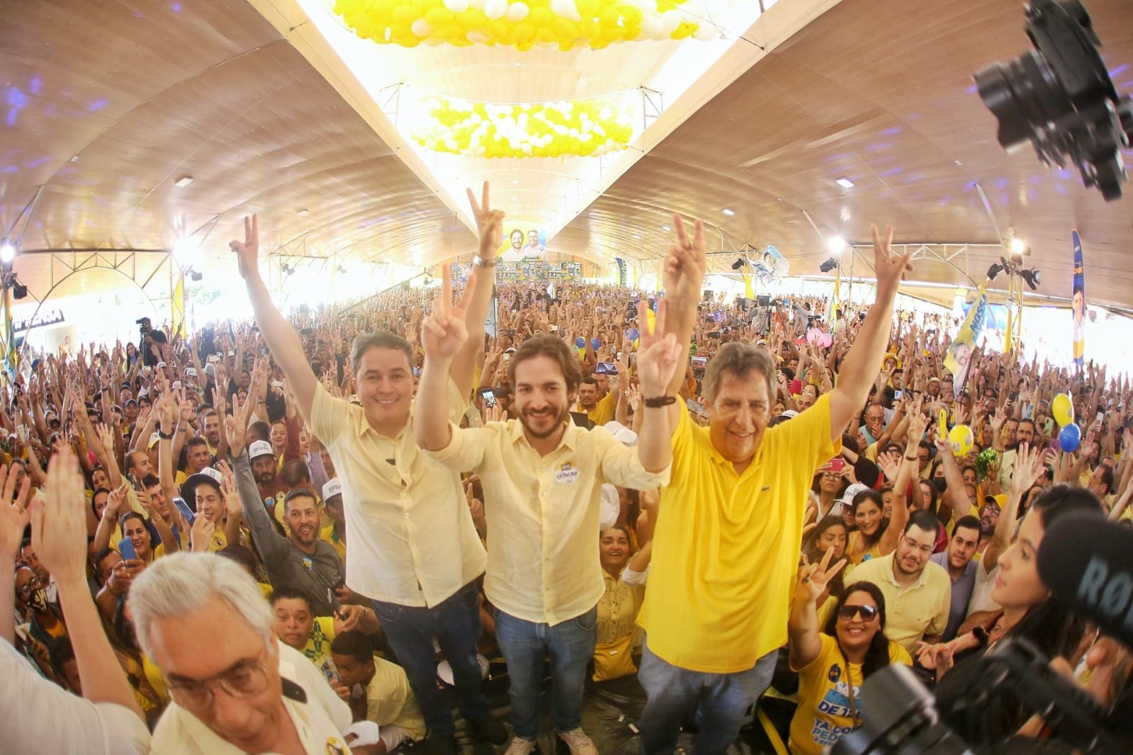 PSDB, União Brasil, Cidadania, PSC, PTB, PMB e PROS homologam candidaturas de Pedro a governador e Efraim ao Senado Federal