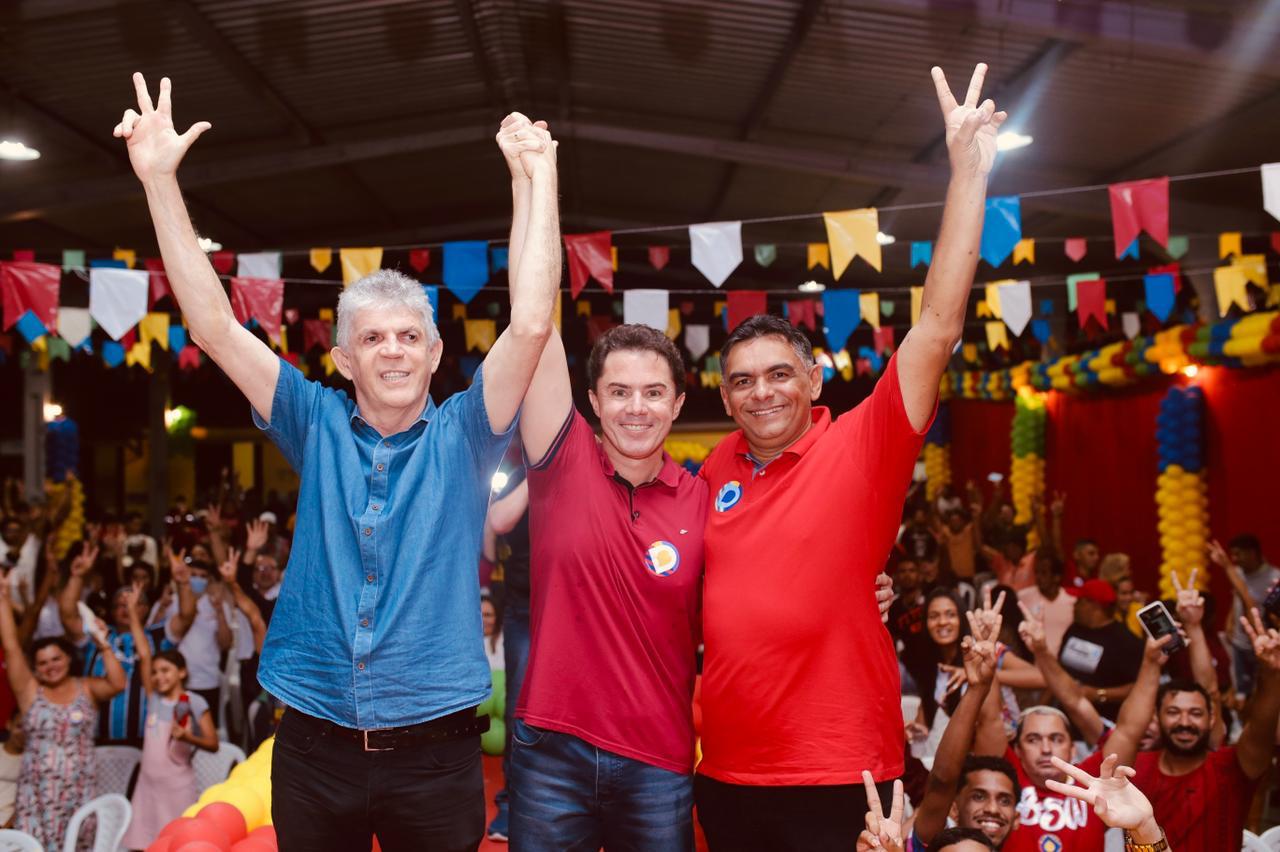 Eleições 2022, Veneziano e Ricardo participam de lançamento da pré-candidatura de Deda Claudino a deputado federal em Guarabira