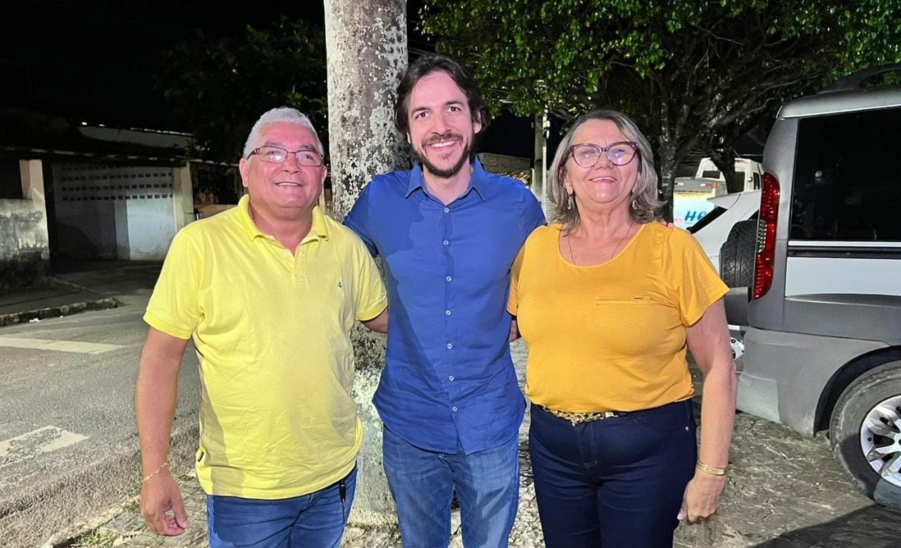 Candidato a governador Pedro Cunha Lima recebe adesões de vereador do MDB e vice-prefeita de Duas Estradas