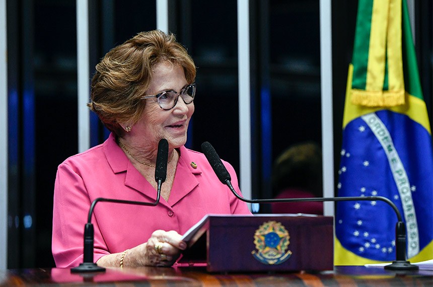 Senado aprova projeto relatado pela senadora Nilda Gondim que estabelece Agosto como mês nacional de proteção à mulher