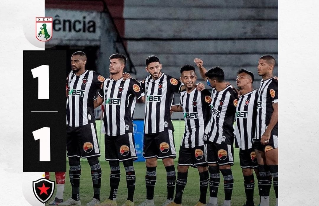 Botafogo e Sousa ficam no empate na estreiam do Paraibano 2023 no Marizão