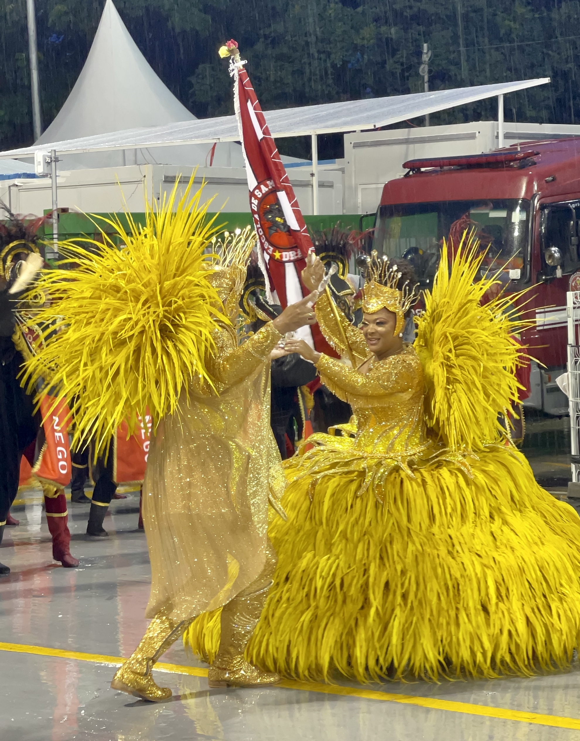 Arrasou: Dragões da Real exalta cultura e belezas naturais de João Pessoa no desfile das Escolas de Samba de São Paulo