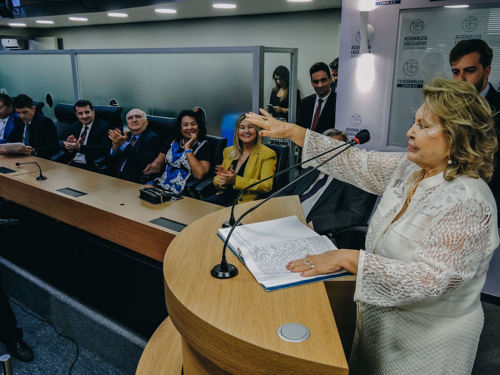 Deputada Francisca Mota toma passe na Assembleia Legislativa da Paraíba para 6º mandato