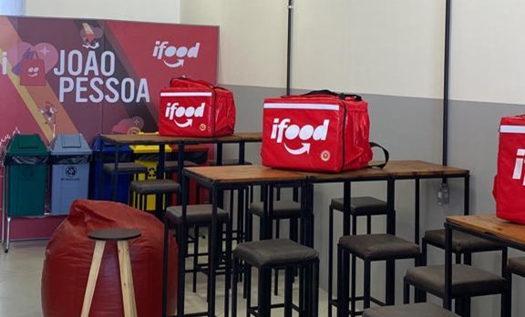 Facilidades: iFood inaugura ponto de apoio para entregadores em João Pessoa