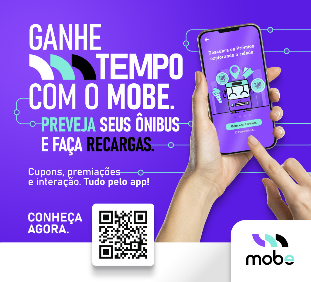 Com mais funcionalidades do que o Jampa Bus, aplicativo Mobe já está funcionando em João Pessoa