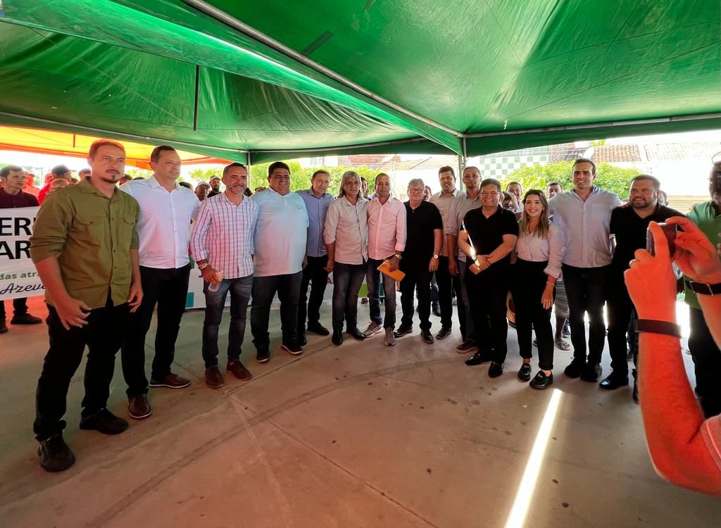 Presidente Adriano Galdino acompanha governador João Azevedo em inaugurações de obras na região do Cariri