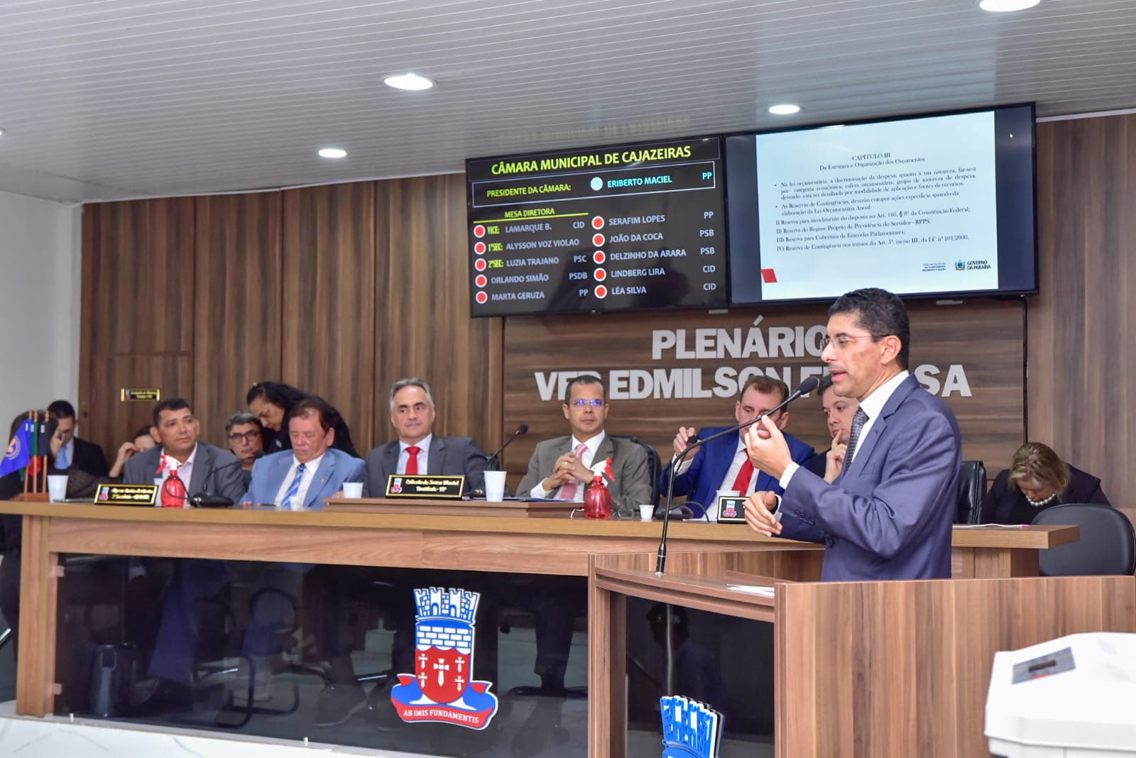 Comissão de Orçamento da AL-PB realiza Audiência Publica para debater LDO 2024 na Câmara Municipal de Cajazeiras