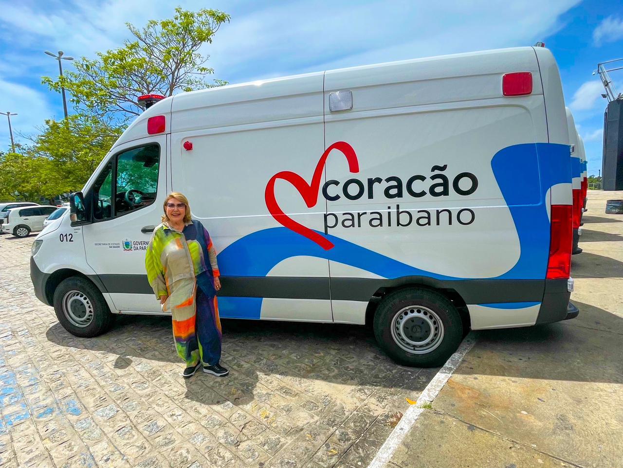 Deputada Francisca Motta consegue cinco novas ambulâncias de suporte avançado para Patos e região