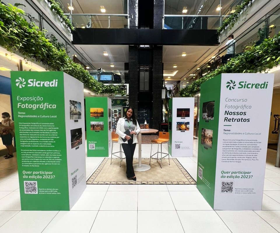 Sicredi Evolução promove exposição fotográfica gratuita no MAG Shopping em João Pessoa