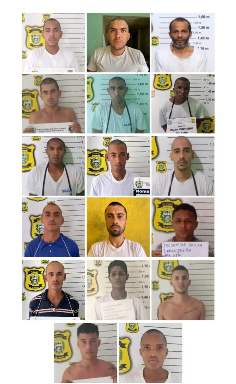 Depois de 2 fugas em Mossoró, 13 em Rondônia, outros 17 presos fogem da penitenciária de Bom Jesus no Estado do Piauí