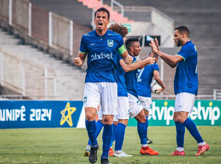 Serra Branca derrota o CSP no Almeidão e reassume 2ª colocação do Paraibano 2024 na penúltima rodada da fase de classificação