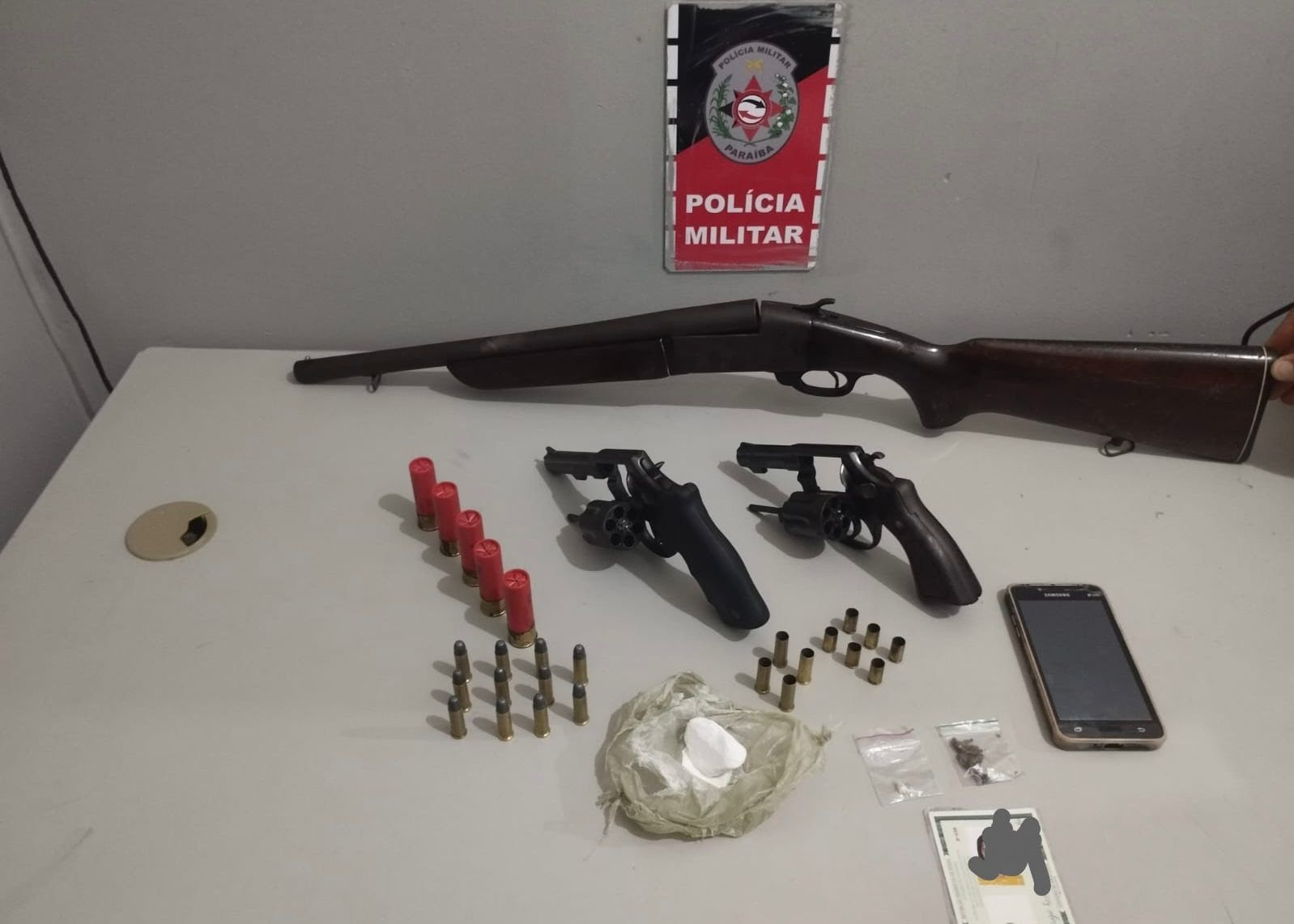 Operação Tiradentes: Polícia impede ataque de grupo criminoso e apreende armas e munições em Santa Rita