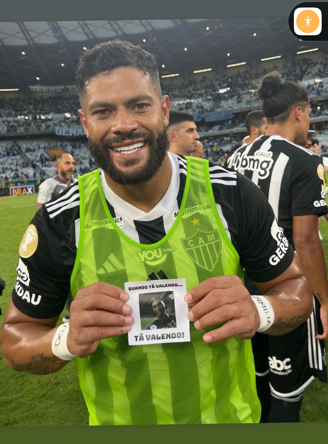 Paraibano Hulk marca, Atlético vira sobre o Cruzeiro e é pentacampeão mineiro no Mineirão