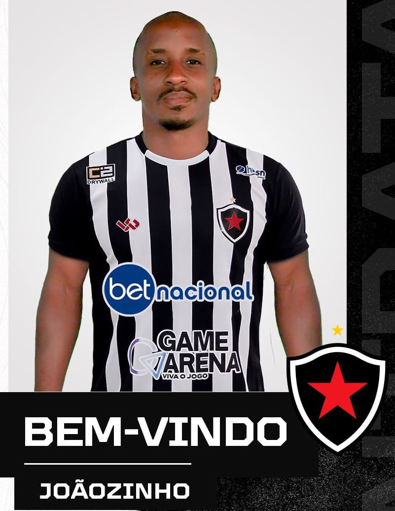 Indicado pelo técnico Evaristo Pìza, Botafogo anuncia contratação do atacante Joãozinho do Luverdense-MT