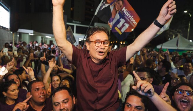 Com 50,32% dos votos, Harrison Targino derrota Paulo Maia e se reelege presidente da OAB-PB