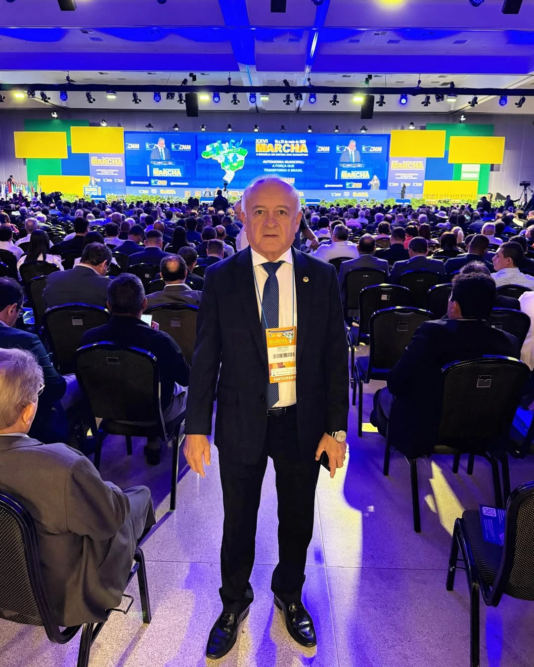 Branco Mendes participa da Marcha de Prefeitos em Brasília e fala de suas ações pelo fortalecimento do municipalismo na Paraíba