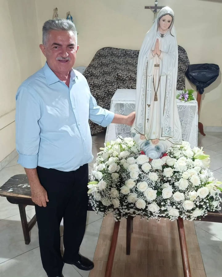 Deputado João Gonçalves participa das celebrações religiosas pelo Dia de Nossa Senhora de Fátima em Riachão do Poço