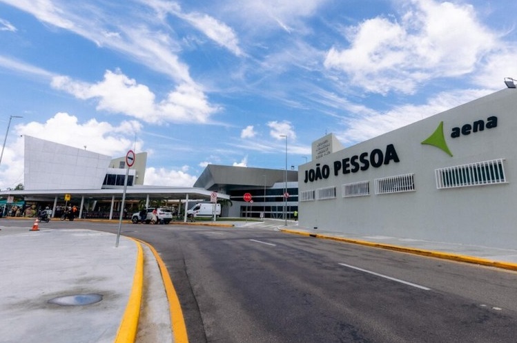 Aeroporto Castro Pinto tem maior crescimento de fluxo de passageiros entre os 17 aeródromos da Aena Brasil com aumento de 28,3% no mês de junho