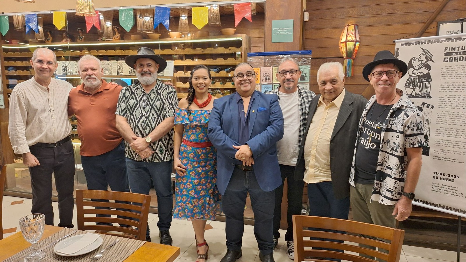 Projeto cultural realiza segundo sarau para celebrar exposição cordel ilustrado