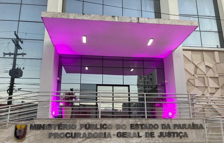 Ministério Público da Paraíba adere ao Agosto Lilás, em alusão ao mês de combate à violência contra a mulher