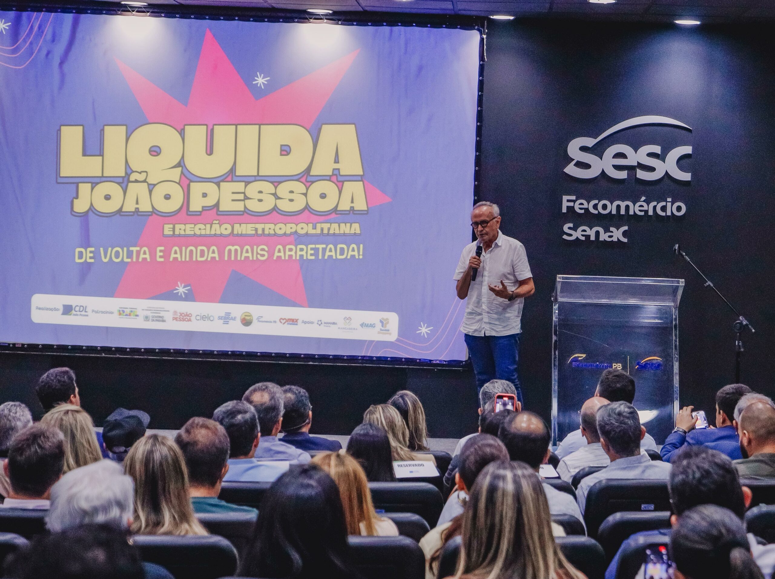 Prefeito Cícero destaca ações de fortalecimento do Centro Histórico e apoio ao comércio na campanha ‘Liquida João Pessoa’
