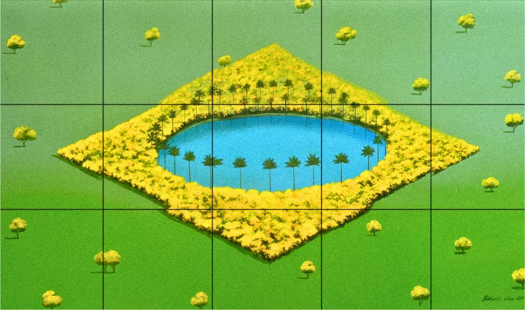 Verde, amarelo, azul e branco: Restaurante galeria se prepara para exposição ‘Paraíba Brasil’ em homenagem ao mês da independência