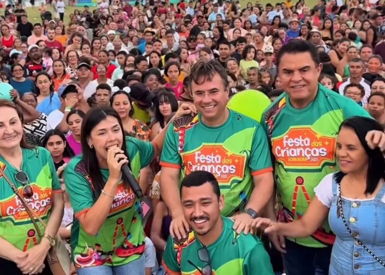 Pré-candidata a deputada estadual, Maria Porto participa das comemorações do Dia das Crianças em Borborema