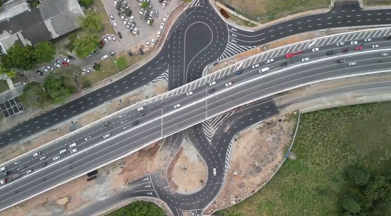 Novo binário: Semob-JP libera a partir desta quarta-feira o tráfego de veículo sob o Viaduto Luciano Agra em Água Fria