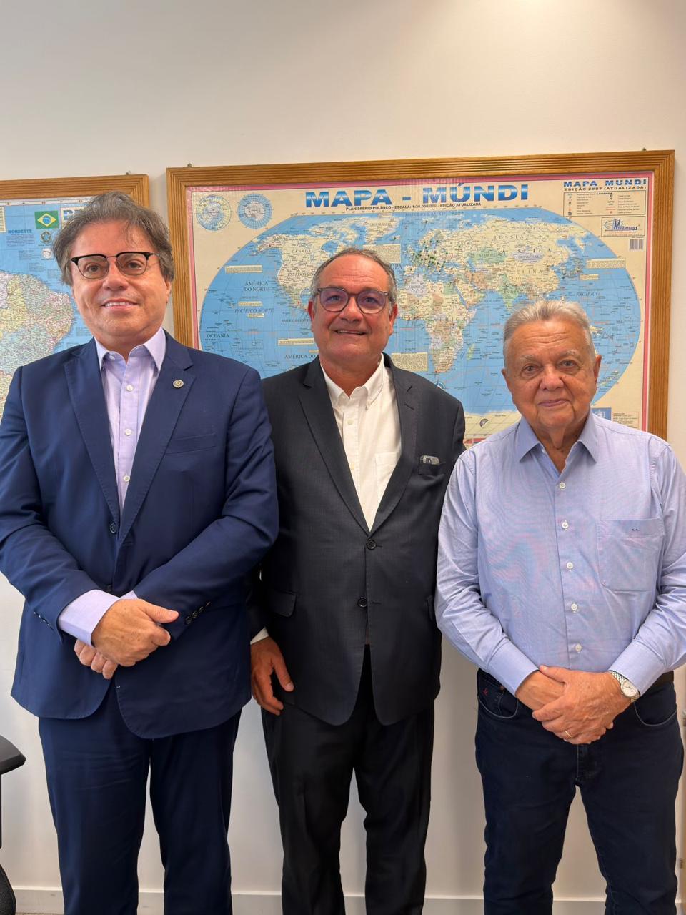 Ex-secretário da Agricultura da Paraíba, Rômulo Montenrego participa de reunião na FGV para discutir Seguro Rural